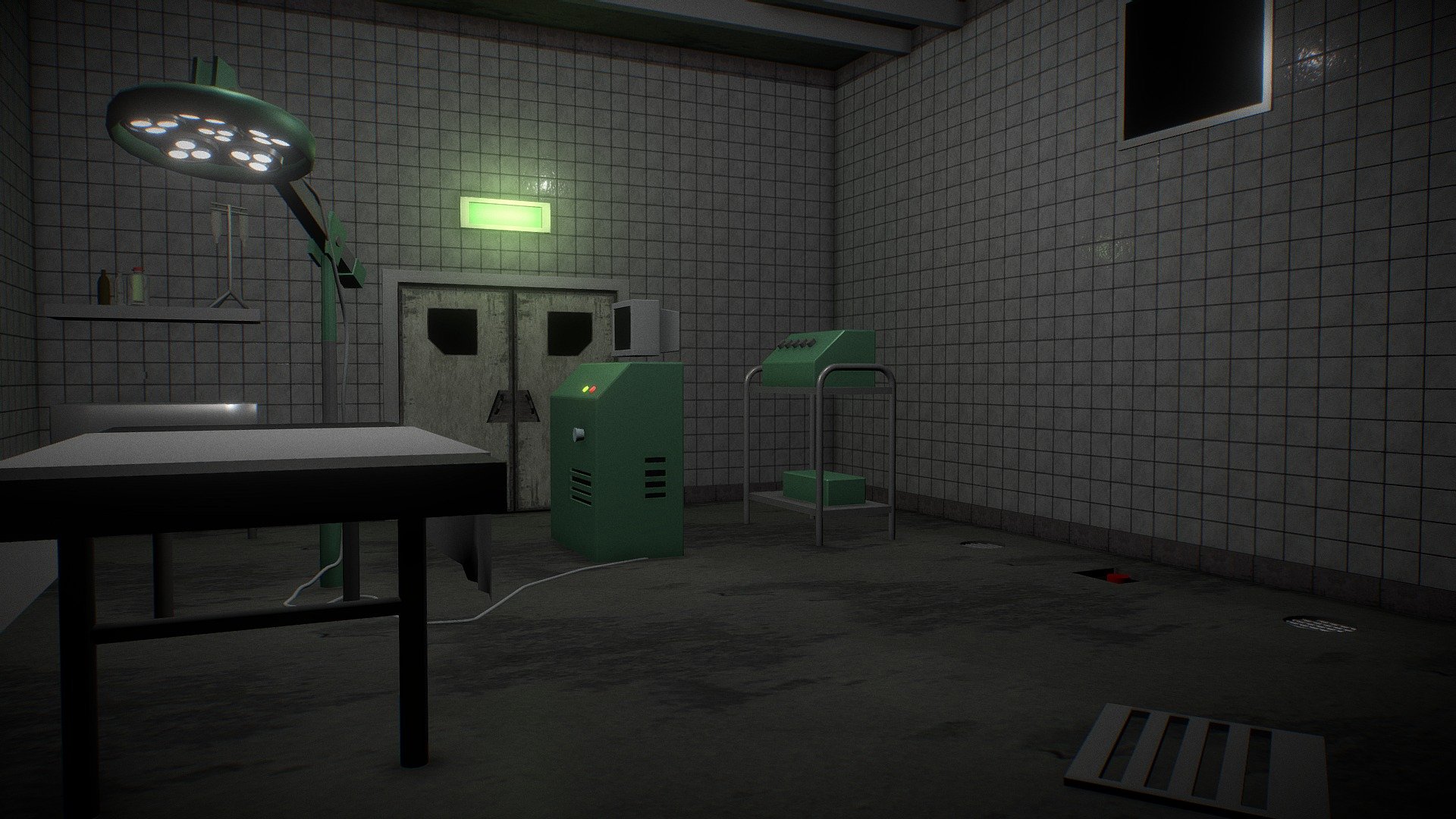 Operating Room - 3D model by Biohazard Rooms (@Perriqueso) [7a950fa ...