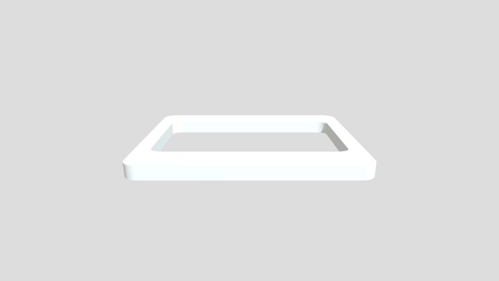 Humbucker Pickup Holder 3D Model