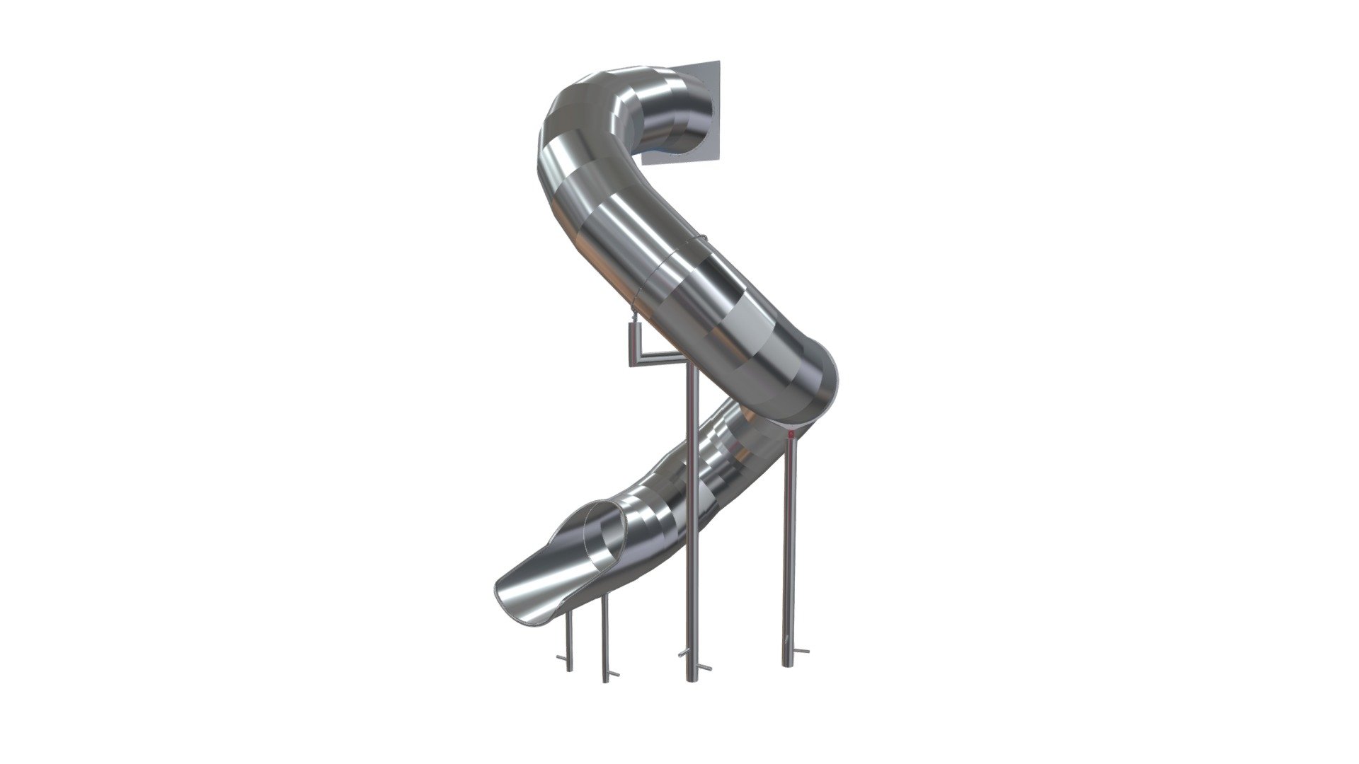 ГТП4200_360_01_00_000_Горка тоннельная поворотна — Sketchfab embed 3D viewer