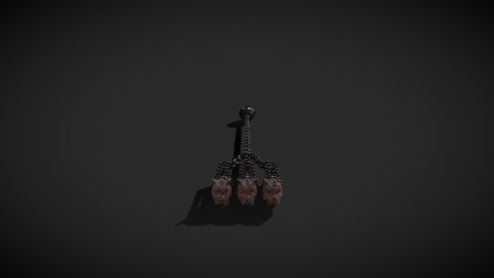 Demonic Weapons: Chains 3D Model