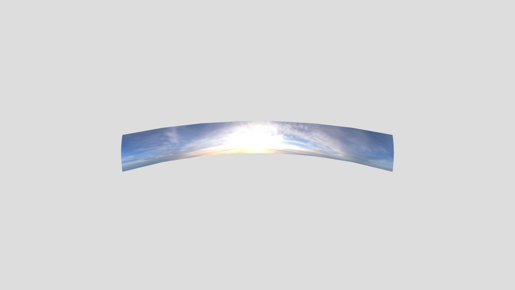Sunset Sky Panorama Backdrop