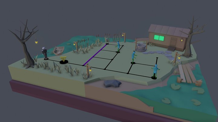 WitcherGO - Level 2 3D Model