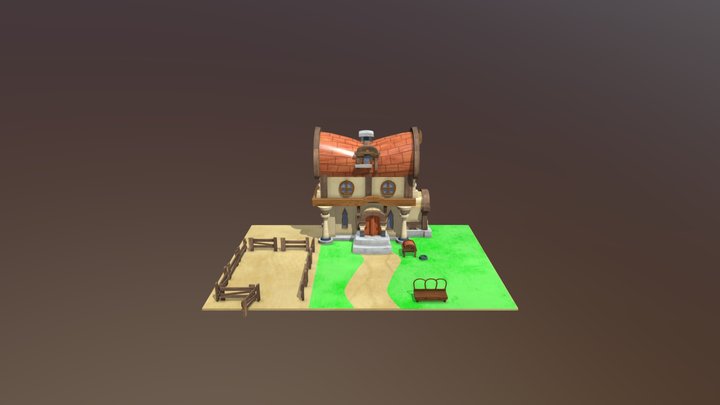 Horsefarm 3D 3D Model