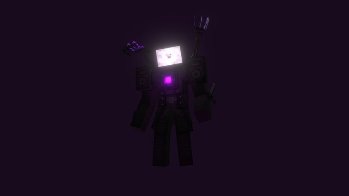 Ic titan tvman 3D Model