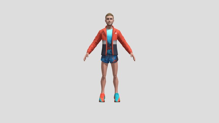 Mike Garfield 3D Model