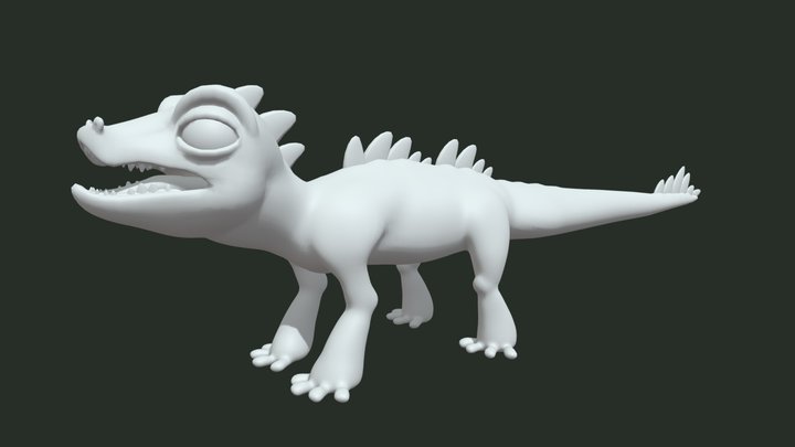The Lizard 3D Model