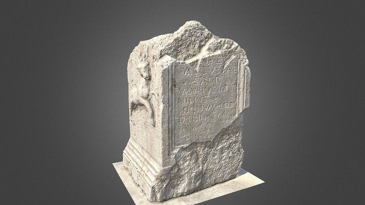 Ara de Diana - Parco Archeologico del Celio 3D Model