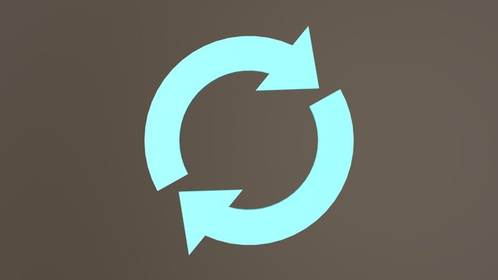 Arrow Round 3D Model