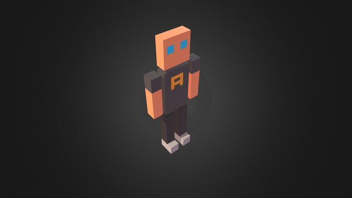 Low Poly Avatar 3D Model