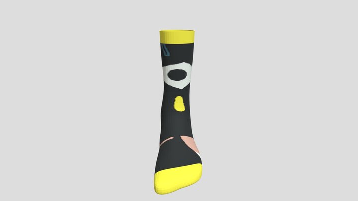 Sock Jamel 03 3D Model