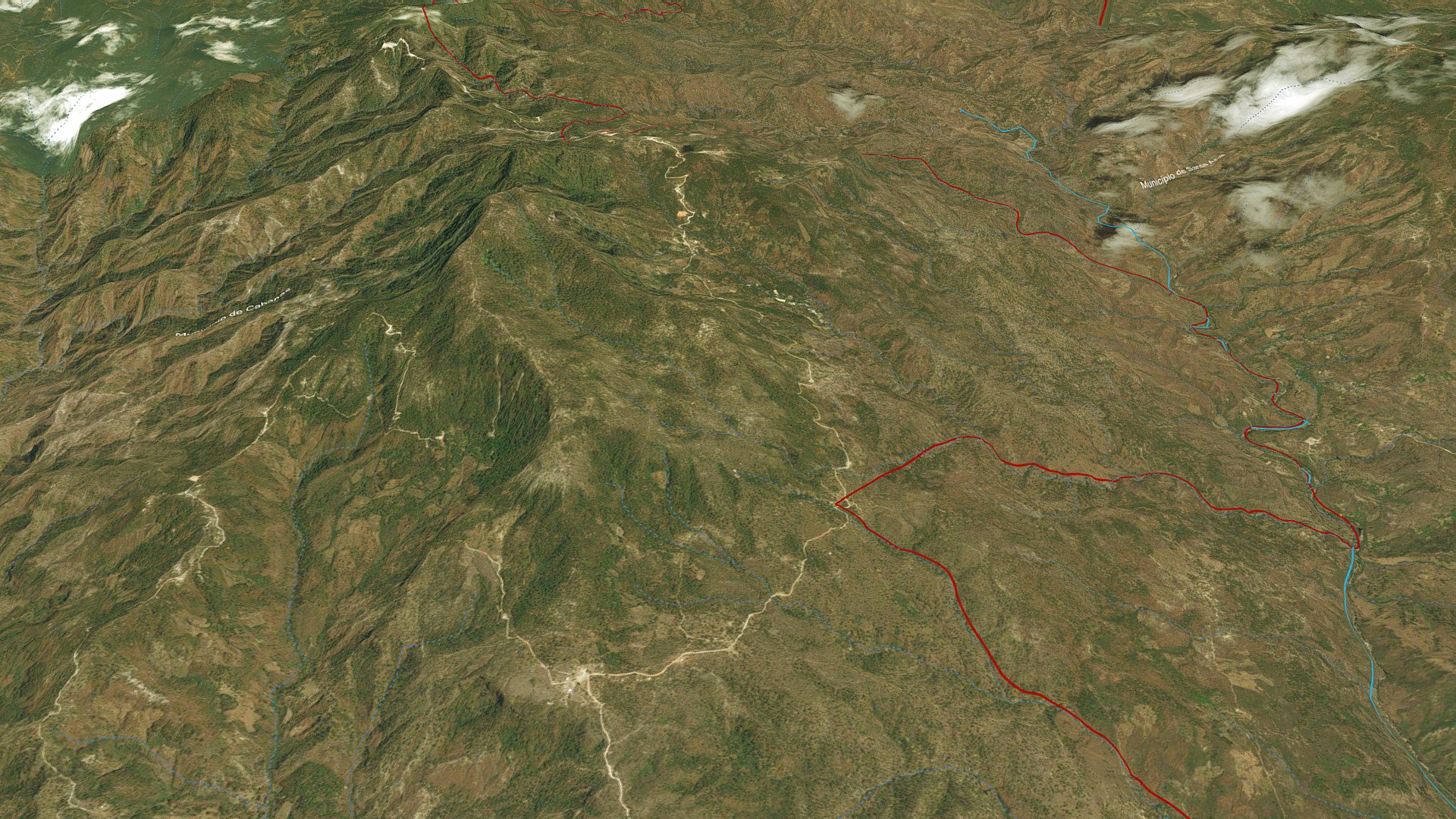 Municipios de Cabañas y Santa Ana, La Paz.