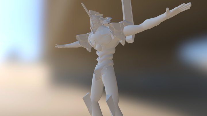 Evangelion 01 3D Model