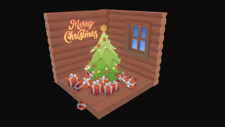 10_BentoBox_XMas 3D Model
