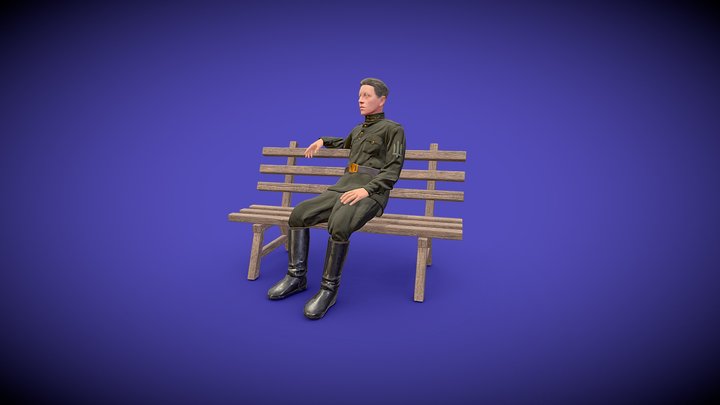 Сим он Васильович Петлюра 3D Model