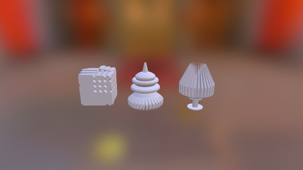 CGCookie First Exercise - 3D model by B.W. [7aa2158] - Sketchfab