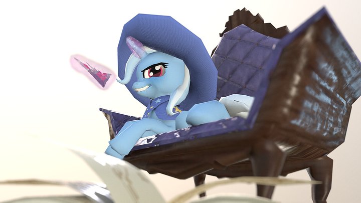 Trixie pony 3D Model