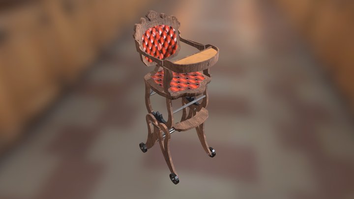 baby chair 3D Model