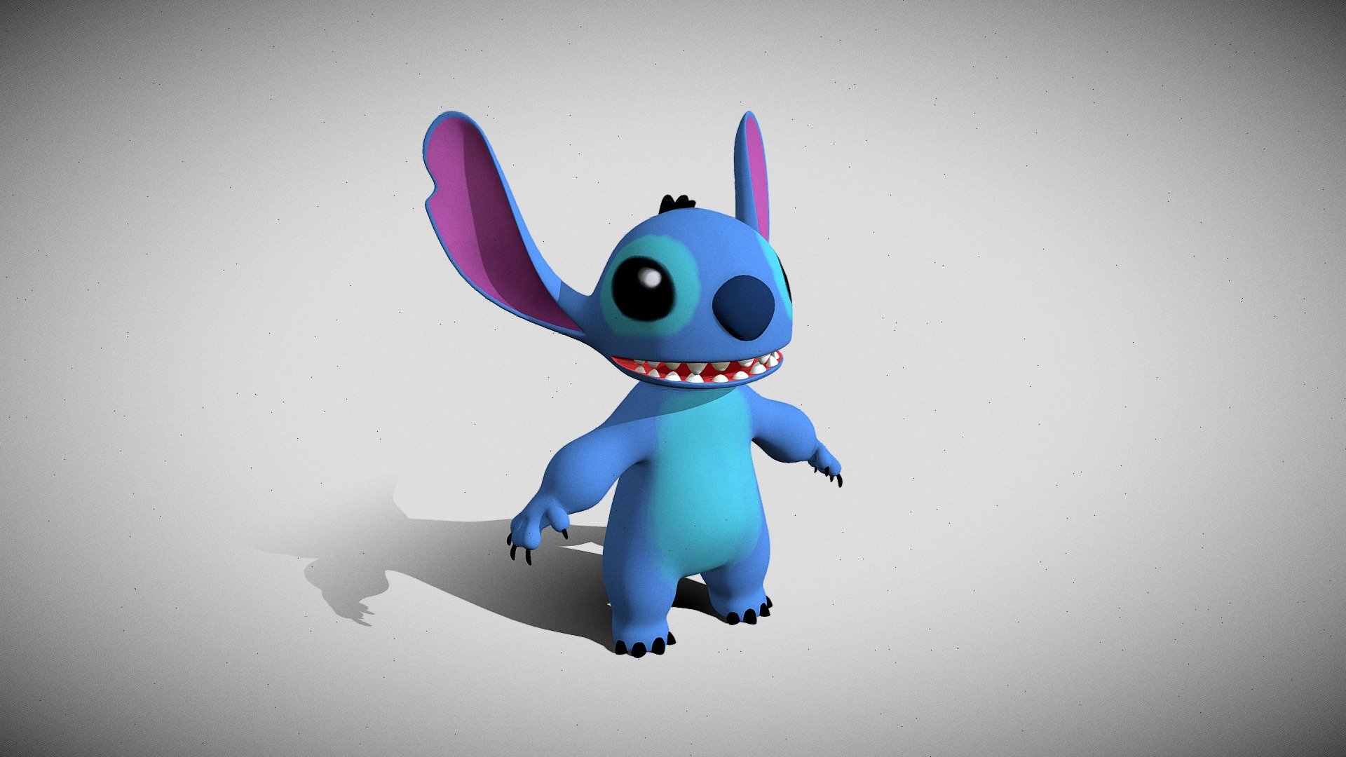 Stich - 3d Model By Bomber5761 [7aa284a] - Sketchfab