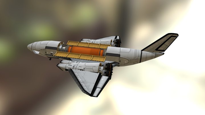 RSUV SSTO - Longsword Mk LIV 3D Model