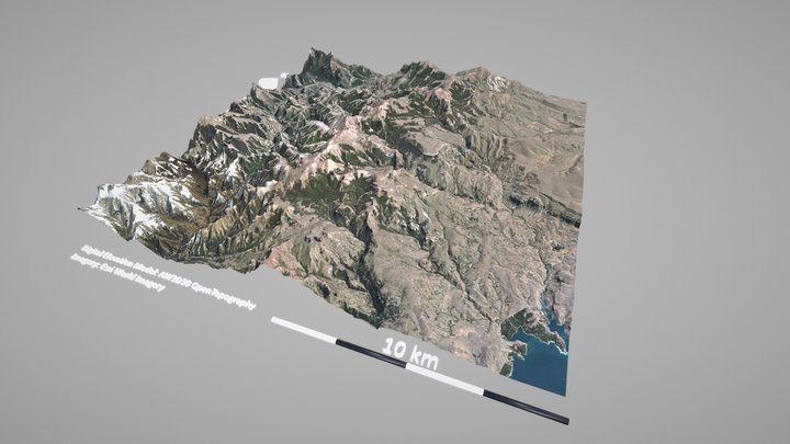 Mapa Paso Cordoba - Ea Chacabuco 3D Model
