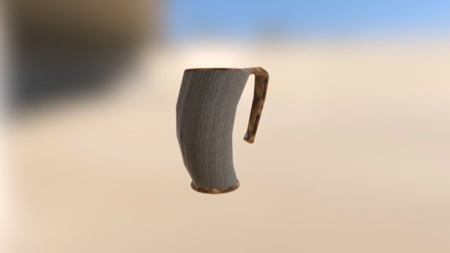 Medieval Mug 3D Model