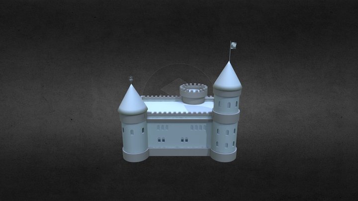 Замок 3D Model