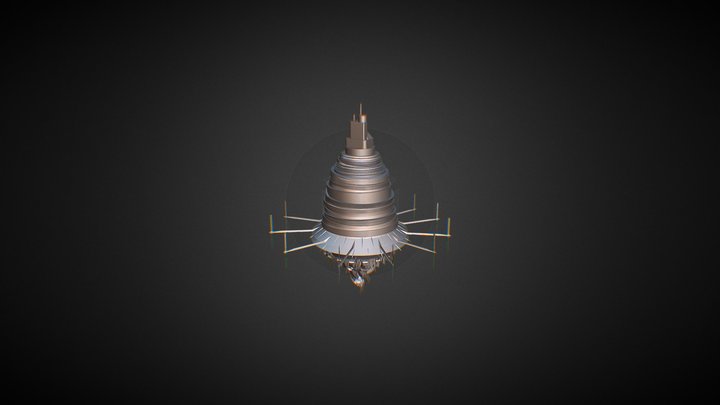 Aincrad(SAO)Sword Art Online 3D Model