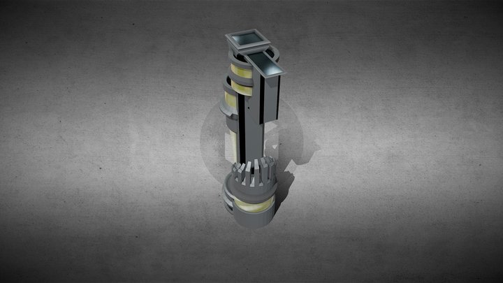 SciFi Building_61 3D Model