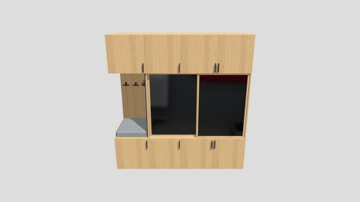Hallway Furniture / Coat Rack and Shoe Rack
