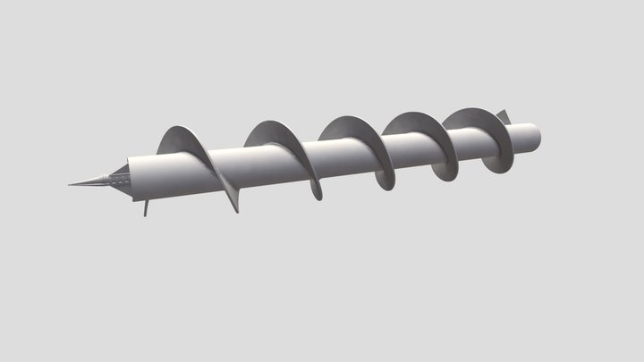 北海バネ株式会社さま　3Dモデル01 第二校 3D Model