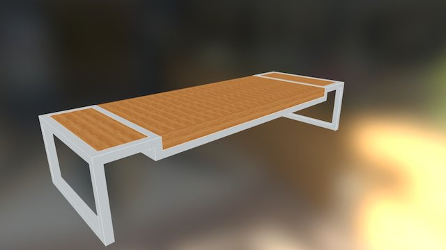 Wood Chair 3D Model