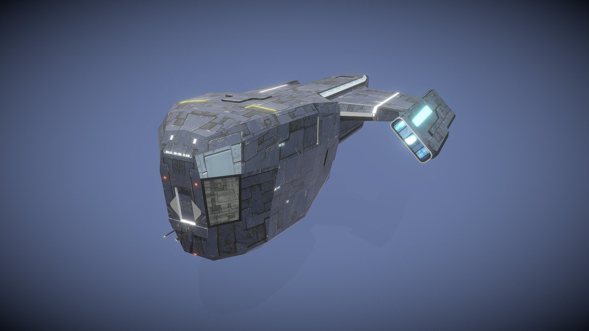 Old Freighter - Download Free 3D model by ramieous [7aa603e] - Sketchfab