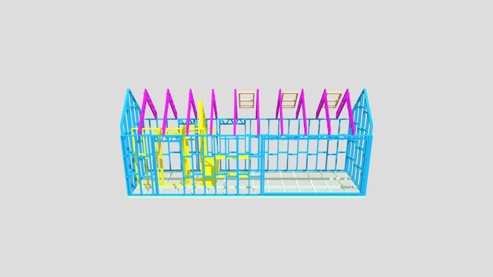 TinyHome_Trailer 3D Model