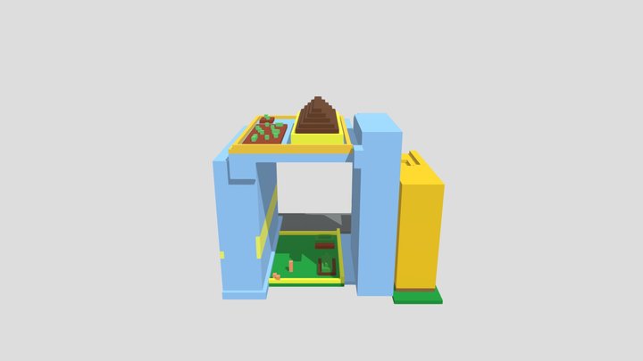 town 3D Model