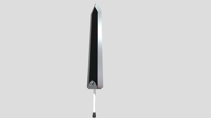 Dragon Slayer Berserker Sword 3D Model