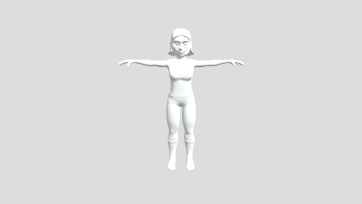 Heroina Zey 3D Model