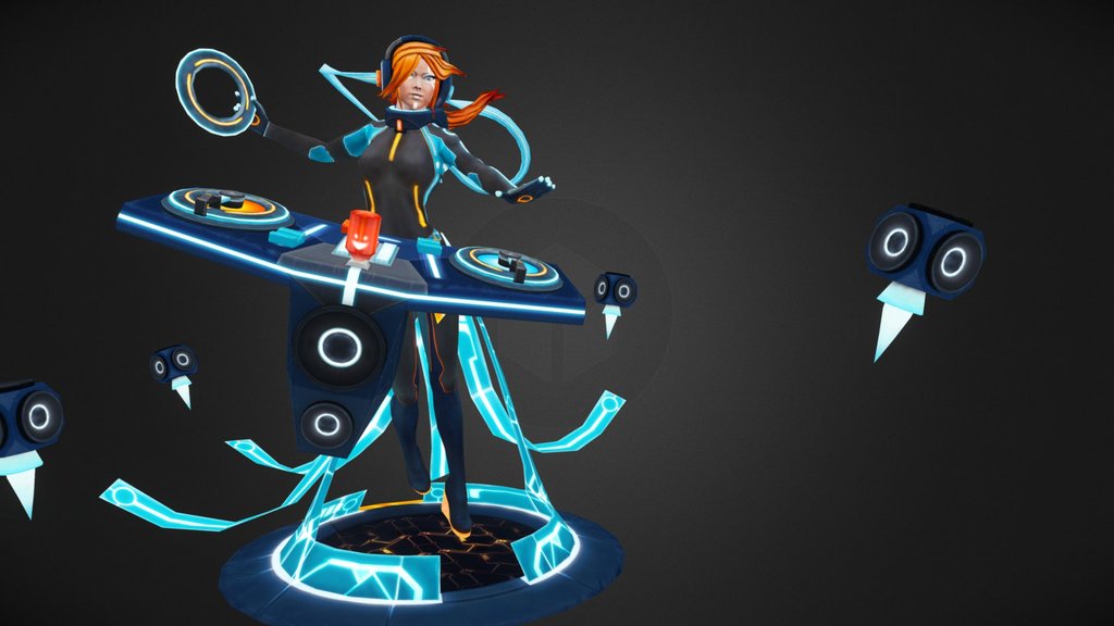 dj turntables - A 3D model collection by 3dgenius (@jerzeyboy) - Sketchfab