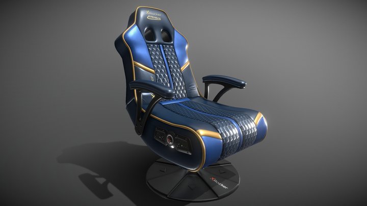 X Rocker Adrenaline - Gaming Chair. 3D Model