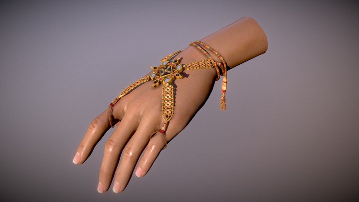 Panjangla Maharani Jindan Kaur 3D Model