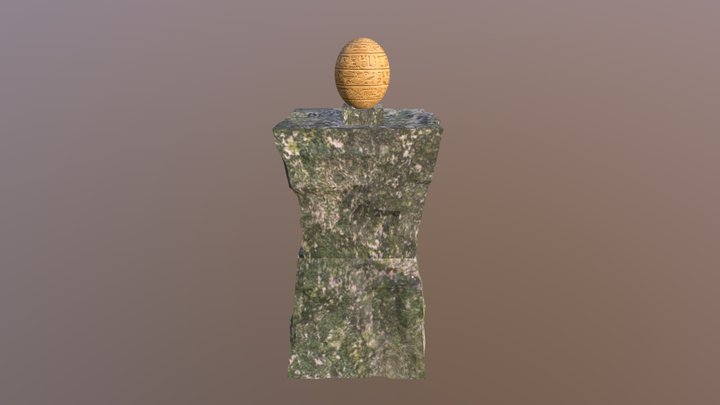 Artifact Pedestal Final 3D Model
