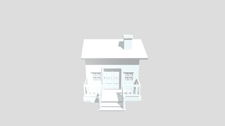 sweet cabin 3D Model