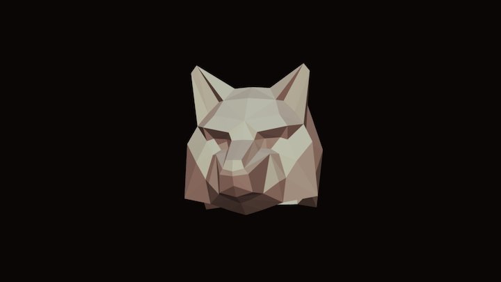 Wolf Mask LP 3D Model
