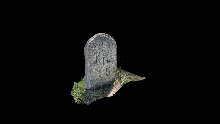 Milestone Brig-Simplon-Gondo km 15 – Free 3D Model STL