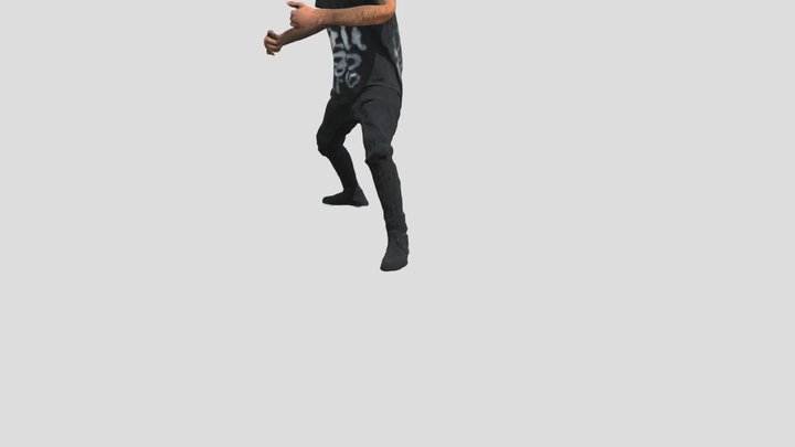 Otamendi Animado 3D Model