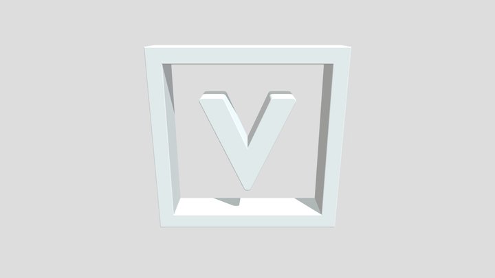 Vaiven Logo test 3D Model