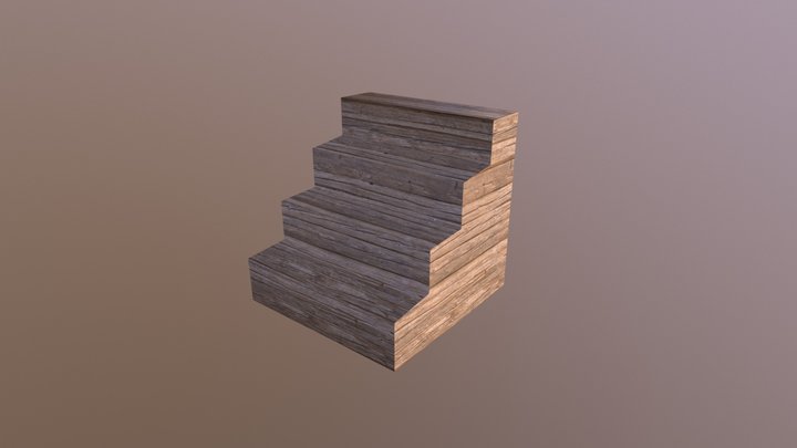 Stair Block 3D Model