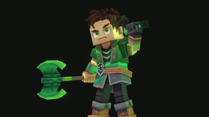 Exodus Hytale Comission Model 3D Model