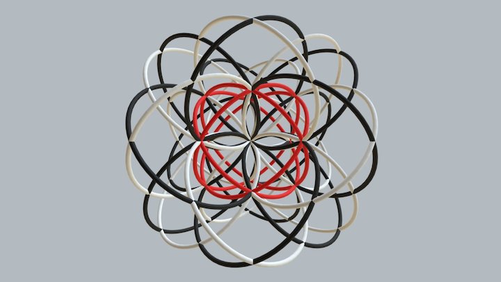 Flower Of Life 3d 3D Model