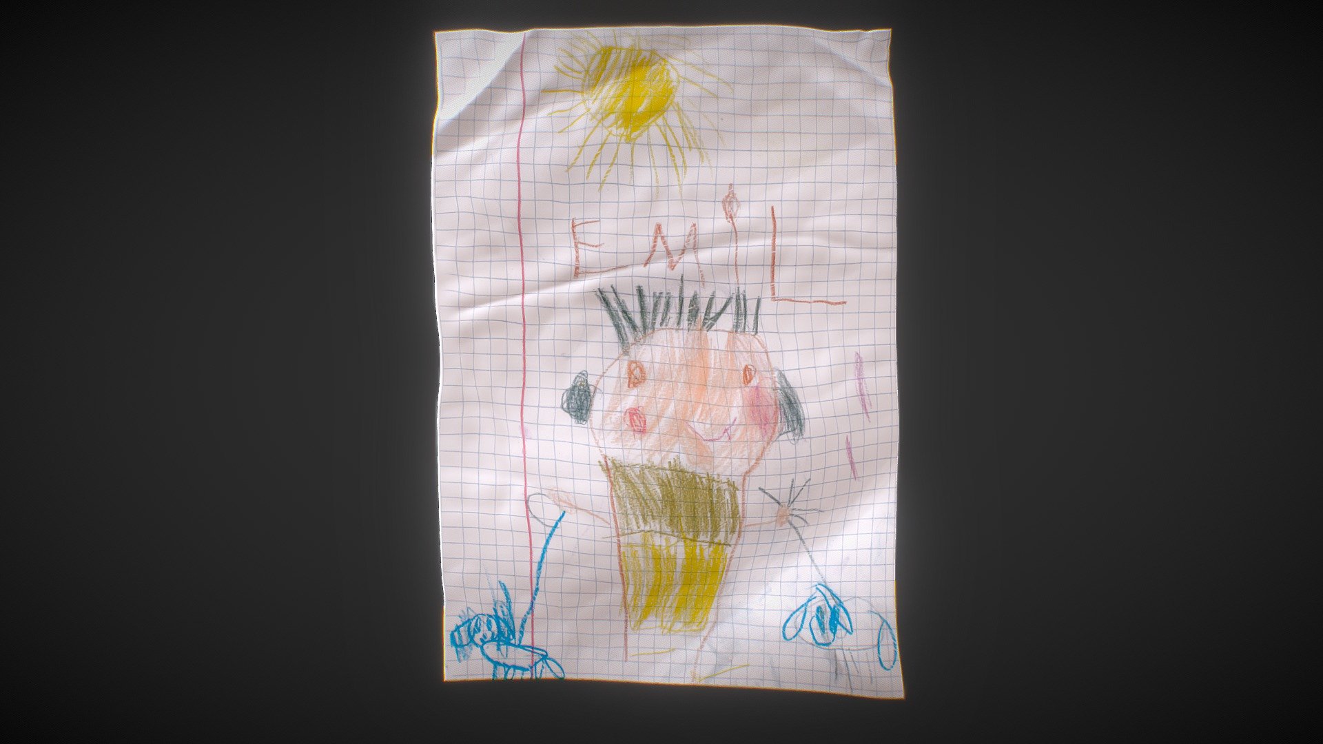 Emil's kindergarden art