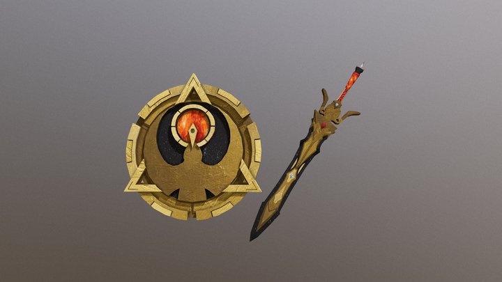 cgt_116_final_sword_and_shield 3D Model